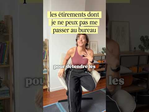 pour ne pas finir la journée toute crispée