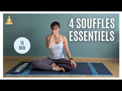 4 pranayamas pour 4 moments de ta journée (matin, 14h, stress, soir) | Séance guidée