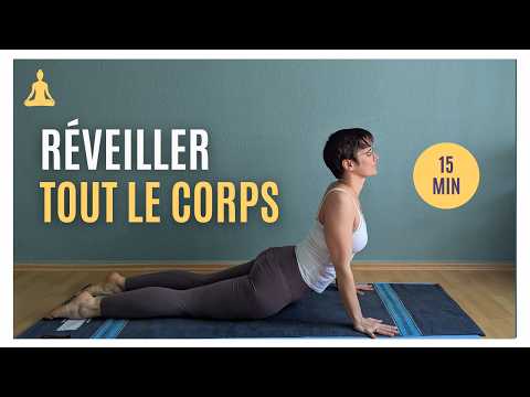 Yoga du matin 15 min | Réveiller tout le corps en douceur